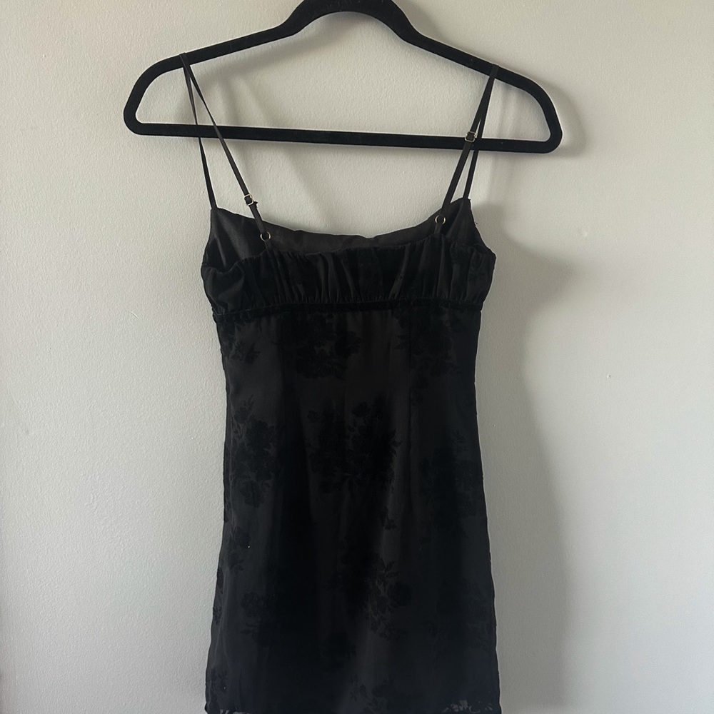 Black Princess Polly Mini Dress